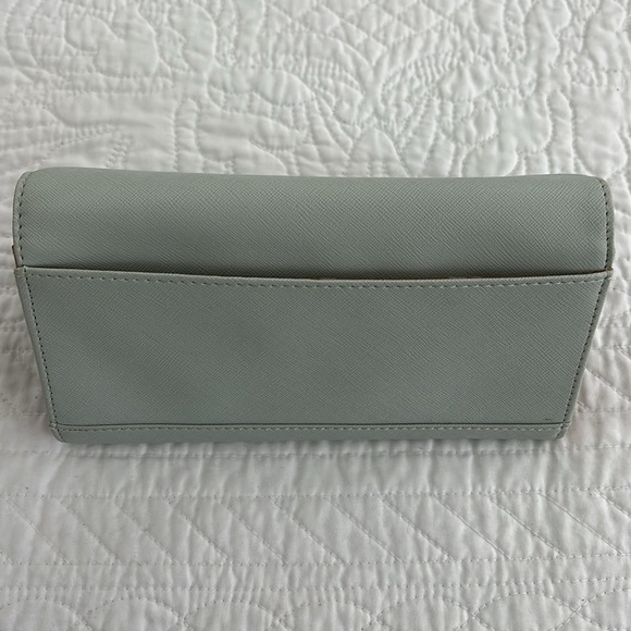 Brand New Guess Factory Abree Wallet, Sage - Picture 5 of 8